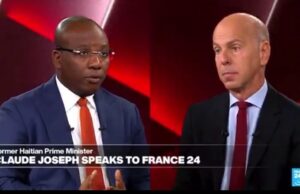 Claude Joseph salue la force anti-gangs de l’ONU et plaide pour un nouvel élan politique en Haïti