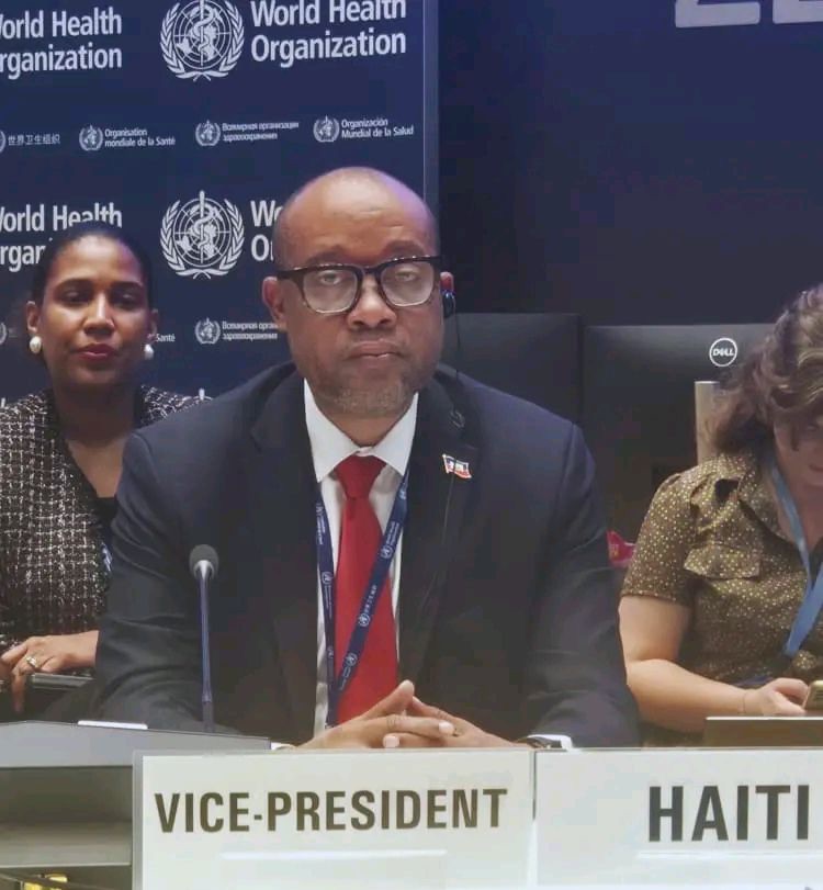 Haïti accède à la vice-présidence du Conseil exécutif de l’OMS