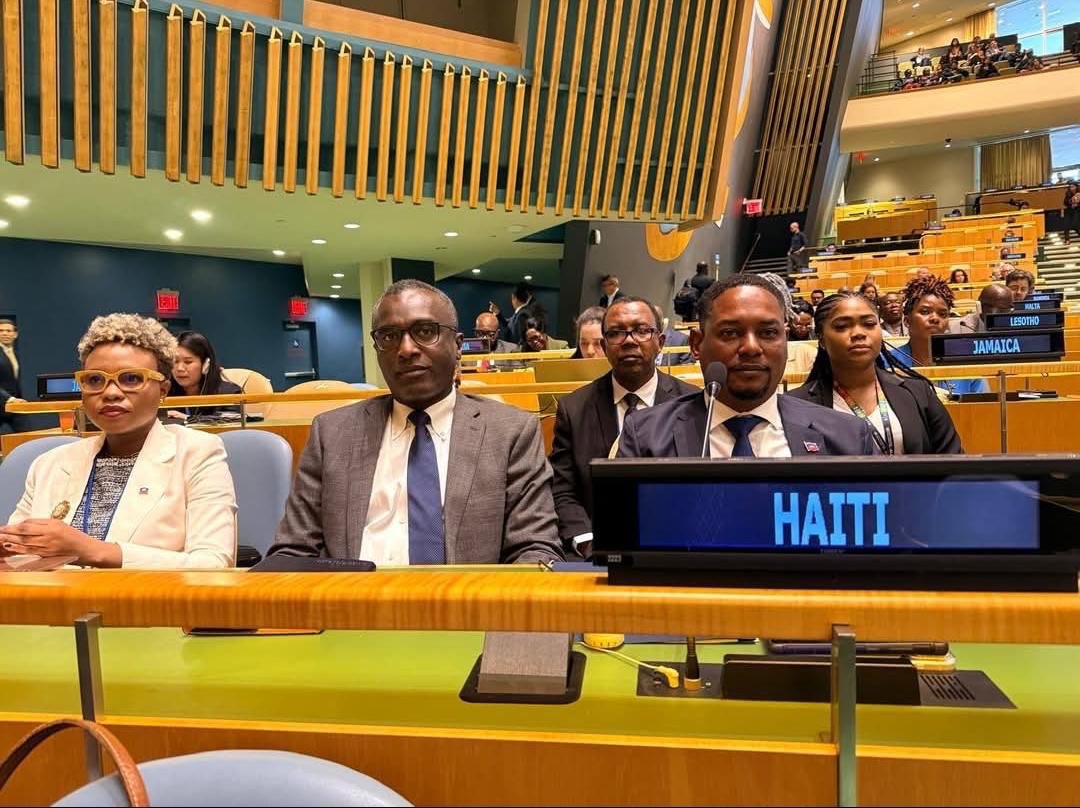 Marc-Elie Nelson plaide à l’ONU pour une gestion « humaine et coordonnée » de la migration