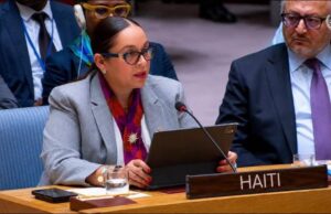 Raina Forbin à l’ONU : « Haïti est plus proche du retour à la sécurité et aux élections »