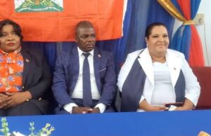 Installation du nouveau cartel municipal de Jacmel