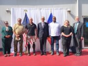 Government exchanges with a bipartisan delegation of the American Congress at the National Palace