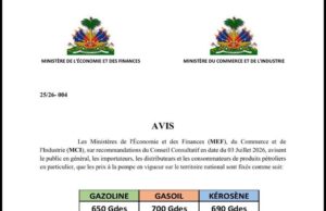 Carburants : nouvelle baisse des prix à la pompe en Haïti